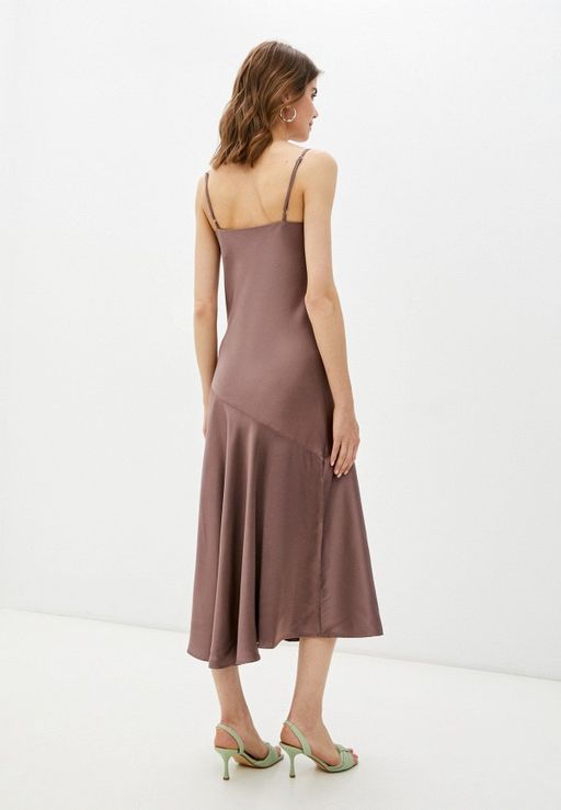 Атласное платье в бельевом стиле - Incity фото 4