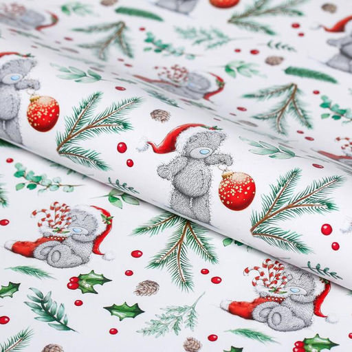 Цена за 10 шт. Бумага упаковочная глянцевая «С Новым Годом!», 50 × 70 см