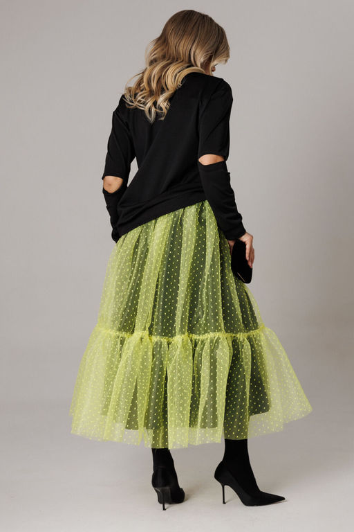 Костюм Anastasia 1298 черный/лимонный фото 6