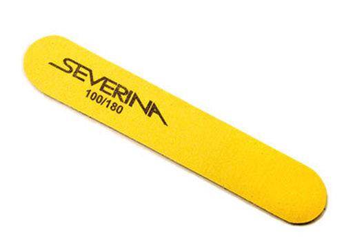 SEVERINA Пилка полимерная МИНИ 100/180 № 312 желтая