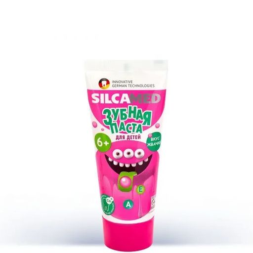 SILCAMED з/паста 65гр детская со вкусом Жвачки