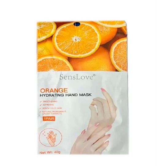 Маска для рук с экстрактом апельсина