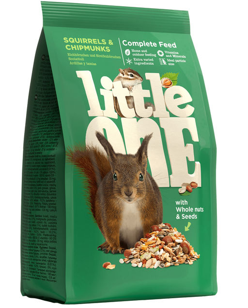 Корм для белок и бурундуков