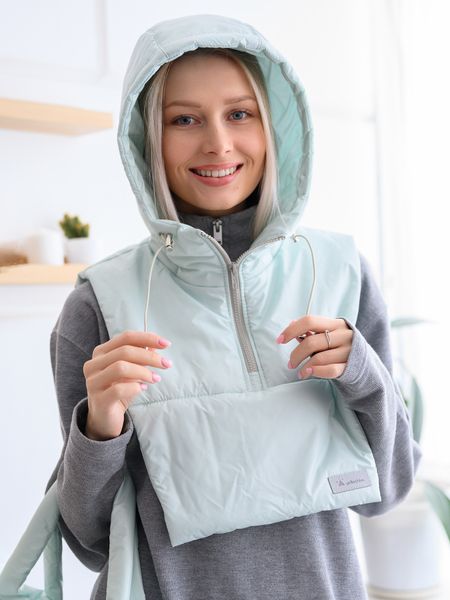 Капор мята, капюшон - Yollochka фото 2