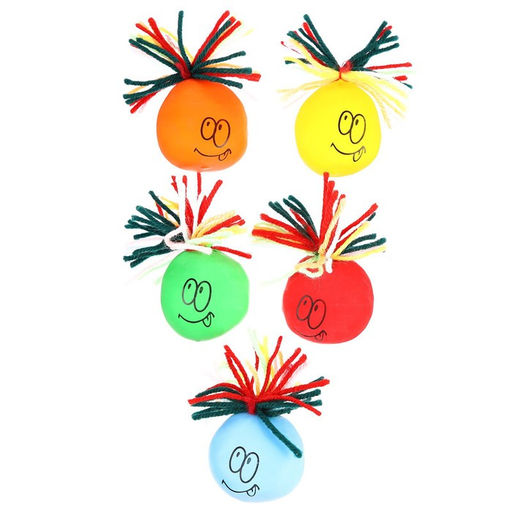 Цена за 15 шт. Антистресс сквиш мялка капитошка «Давай играть!», с мукой, цвета МИКС, в шоубоксе