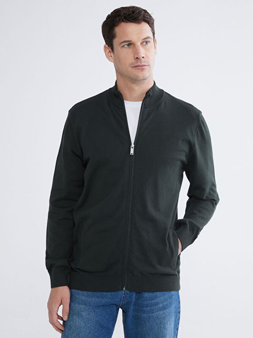 Dik Yaka Erkek Triko H?rka