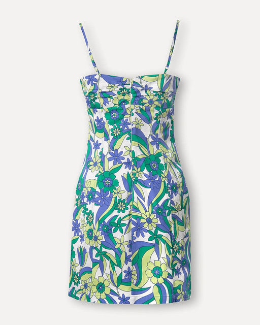 Приталенное платье с цветочным принтом - Incity фото 8