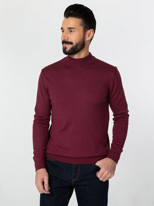 Джемпер мужской CASINO c122-RR23 бордовый фото 8