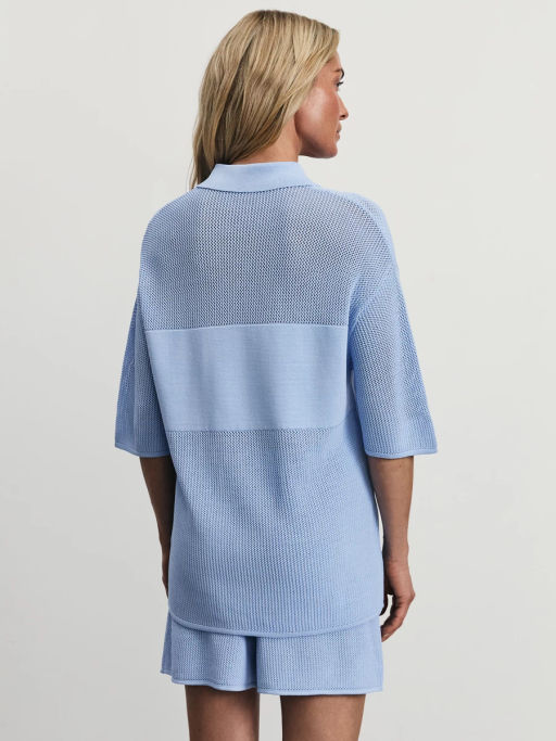 Удлиненный вязаный джемпер из вискозы / Zarina  фото 5