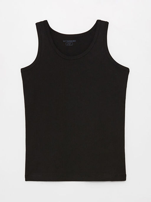 Bisiklet Yaka Basic Erkek ?ocuk Atlet 2li - Waikiki фото 3