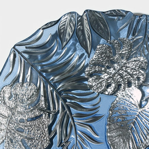 Тарелка Арабис, d=21.5 см, стекло, голубая - Simaland фото 9