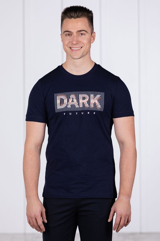 Брюки спортивные 
 3.MM004B-синий-тёмный