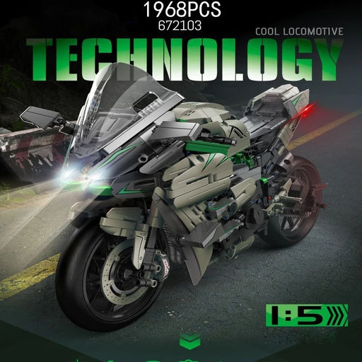 Конструктор Мотоцикл 1968 дет. (арт. 672103) - Storyland фото 2