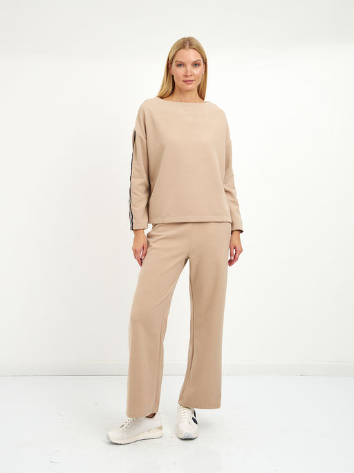 джемпер женский с лампасами - Glenfield фото 2