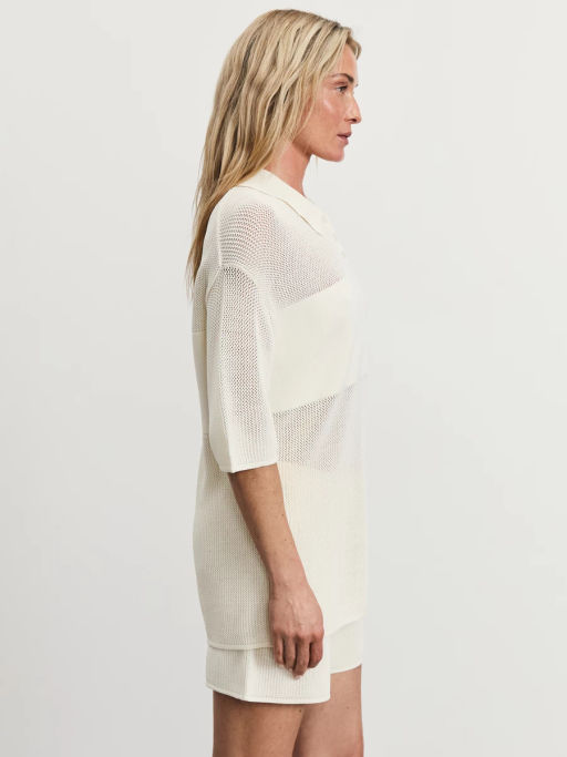 Удлиненный вязаный джемпер из вискозы / Zarina  фото 4