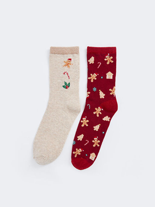 Y?lba?? Temal? Kad?n Soket ?orap 2li