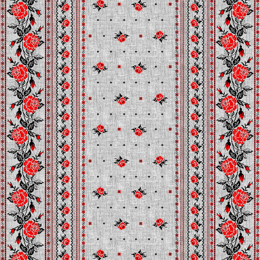 Скатерть 180х145см "Розовое утро", длина стола до 140см, на 6 персон, хлопок "Оптима" 171г/м2, упаковка классическая 28х41см, "Домашняя мода" (Россия)