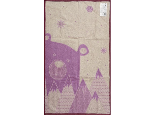 6с103.412ж1 Потапыч (фиалка3) Полотенце махровое 50х90см