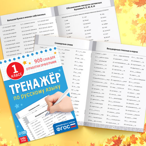 Набор первоклассника Подарок, 7 книг, школьные принадлежности - Буква-ленд фото 7