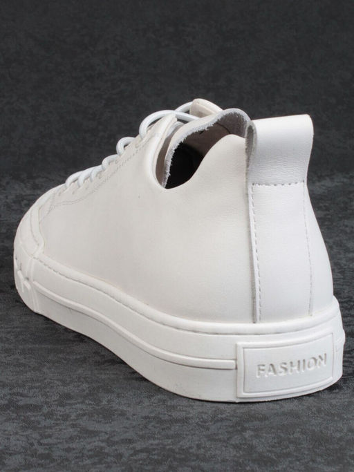 03-72699-2 WHITE Полуботинки спортивные мужские (натуральная кожа)