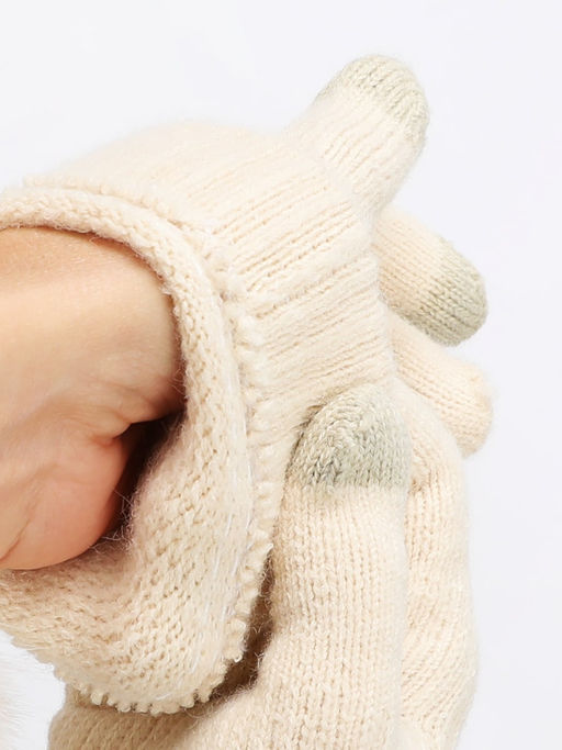 Перчатки детские сенсорные Kim Lin - Соль&перец фото 4