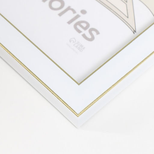 Фоторамка для фото 15×21 см Keep memories «Акварель», пластик, белый, (стекло)