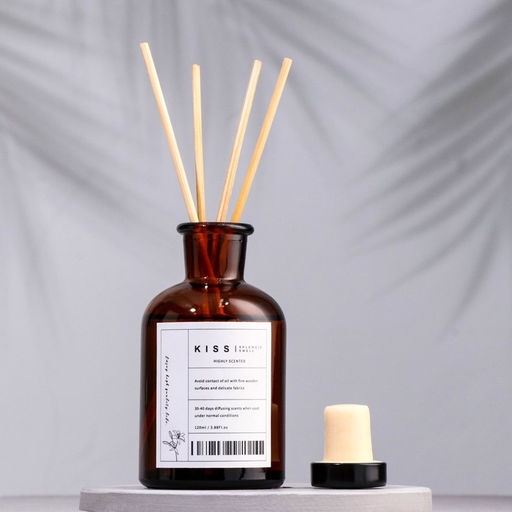 Набор подарочный: диффузор 120 мл, свеча ароматическая, 120 гр, можжевельник. лаванда - Simaland фото 2