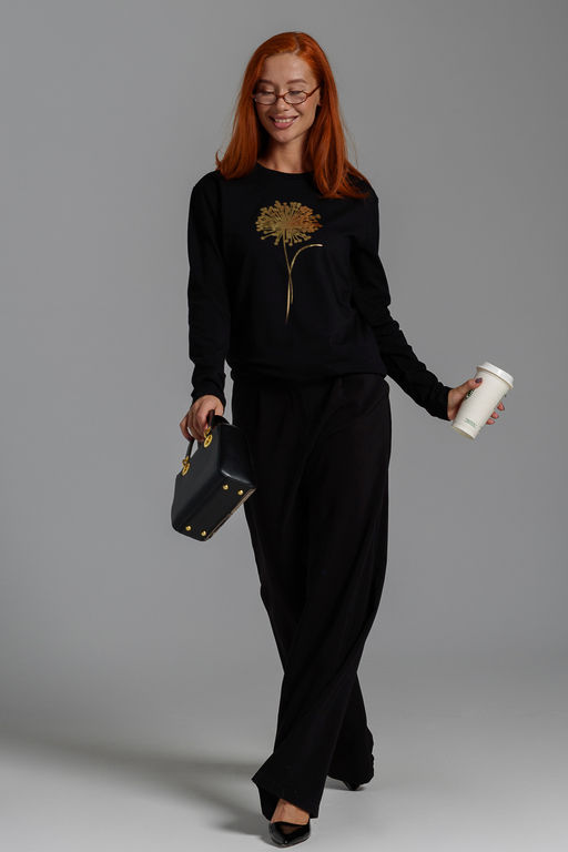 8519 Футболка с длинным рукавом женская