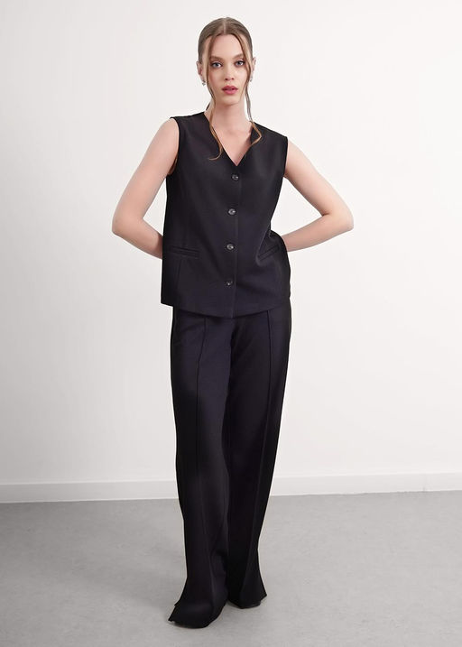 CLE Жилет жен. 156973/181вэ т.синий - Clever wear фото 6