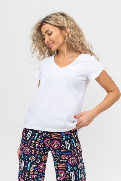 Костюм женский Натали 36691 футболка и брюки хлопок  фото 33