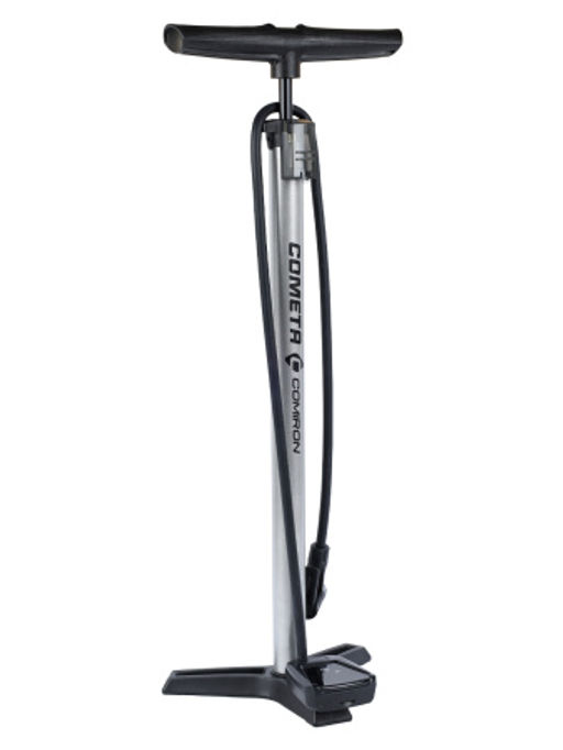 Насос напольный с электронным манометром COMIRON COMETA, стальной цилиндр, Presta-Schrader-Dunlop, 11 бар. /уп 10 - Галеонтрейд фото 5