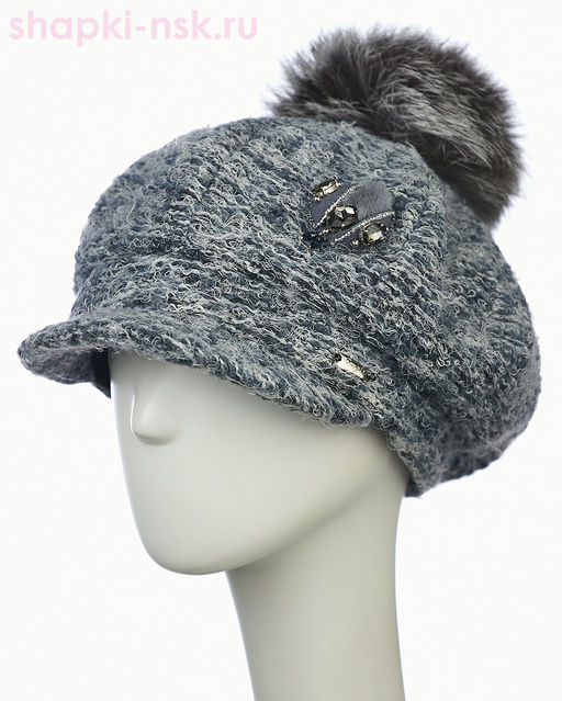 Гелана букле Кепка женская флис (56-60)