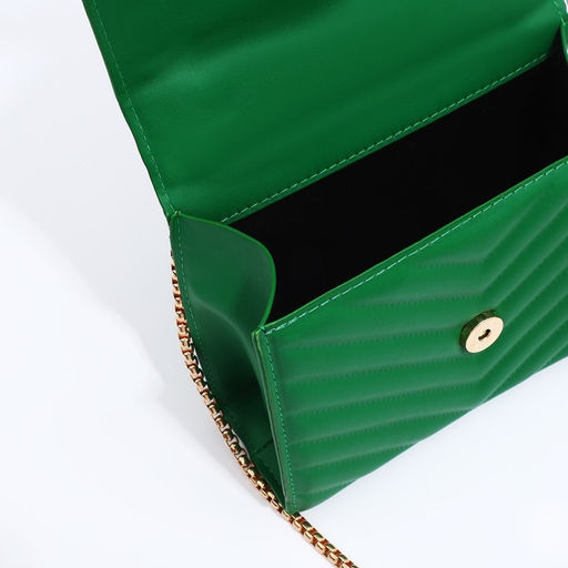 Сумка-мессенджер на магните, цвет зелёный - Simaland фото 7