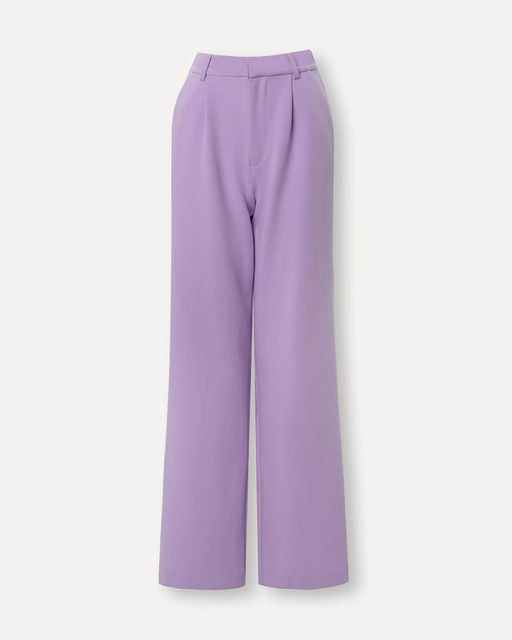 Фиолетово-розовые брюки - Incity фото 2