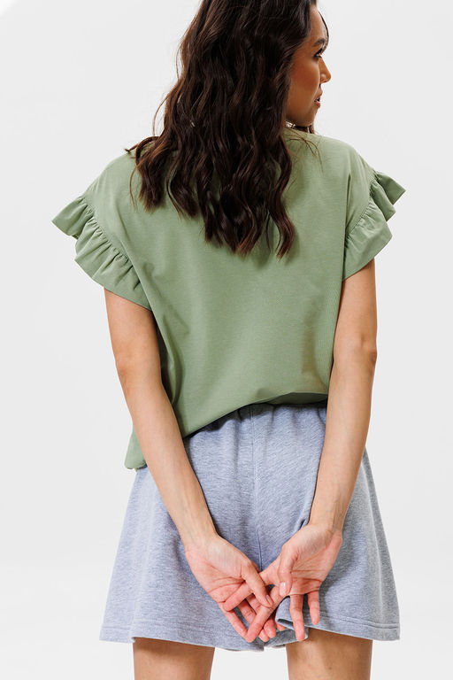 Футболка GO F1004/26-02.164-170 фисташка - Pirs фото 4