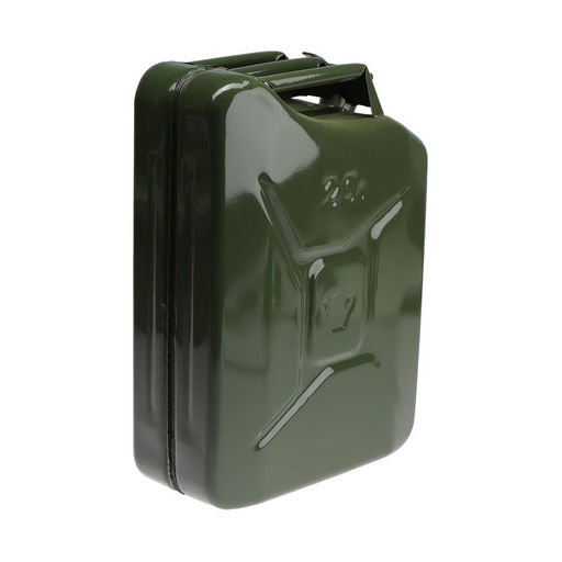 Канистра стальная для ГСМ, 20 л, металлическая, крышка с рычагом