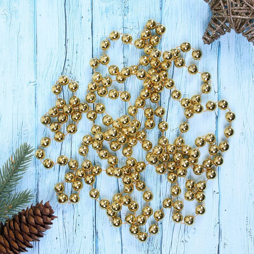 Бусы на ёлку Шары, длина 2.7 м, d=12 мм, МИКС - Зимнее волшебство фото 3