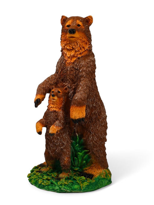 Садовая фигура из полистоуна «Медведи», 58×25×26 см