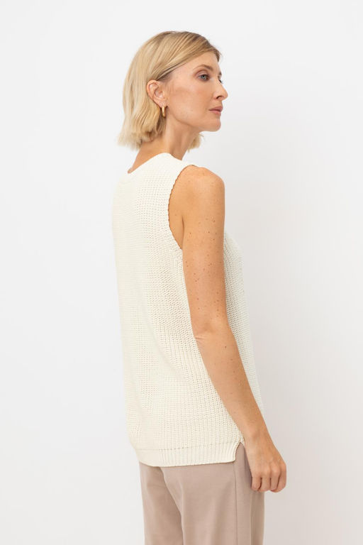 ЕВ 30206/молочный блуза-топ жен