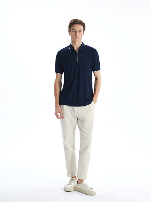 Polo Yaka K?sa Kollu Erkek Ti??rt