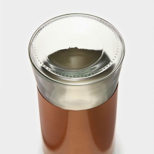 Солонка «Стиль», 150 мл, 5.5×8 см, стекло, цвет бронзовый