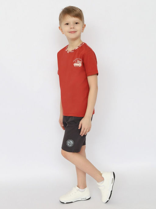 CRB wear/CSKB 70532-48-401 Шорты для мальчика,темно-серый/Ex.Cherubino фото 4