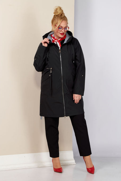 Плащ SHETTI 2188 черный