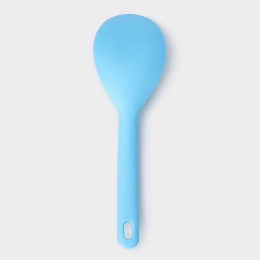 Ложка Доляна «Дуэт», 24×7.5×4 см, голубая