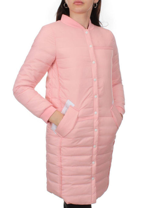 17-6 PINK Куртка демисезонная женская (100 гр. синтепон)