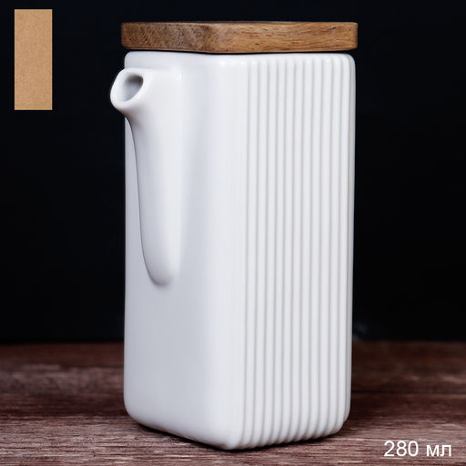 Емкость 280 мл для масла, жидких специй, соевого соуса / FR-220 /уп 60/ - ГалеонТрейд фото 5