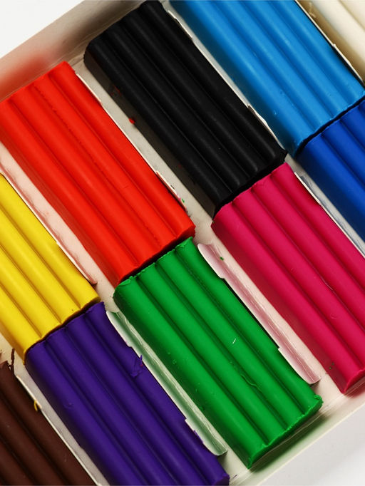 Цена за 2 шт. УМ И ХРУМ Пластилин 12 цветов, 180 г