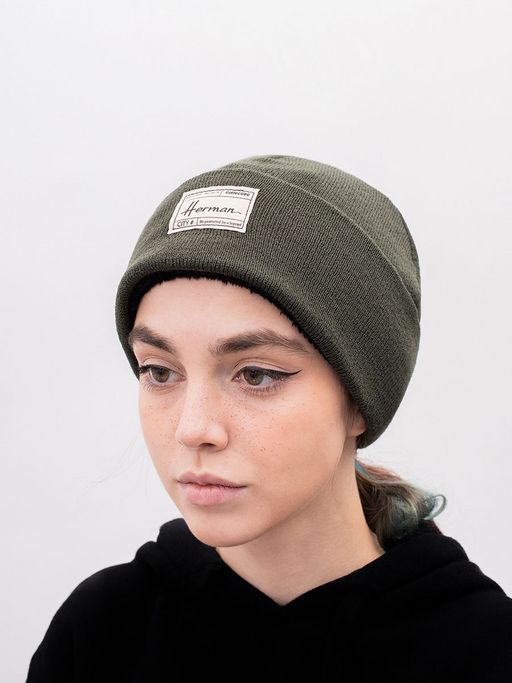 Шапка HERMAN арт. EDMOND 051 (хаки)