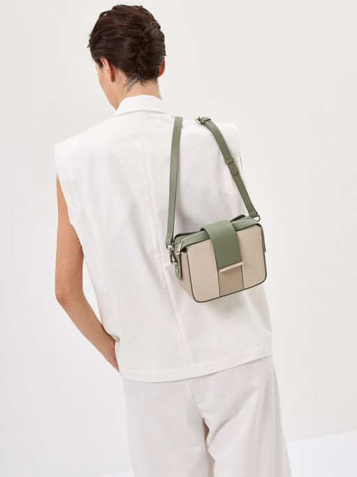 Сумка Labbra L-15329 l.grey/l.taupe/olive  фото 17