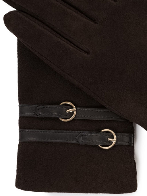 Перчатки женские ш+каш. IS02567 truffle - Eleganzza фото 3